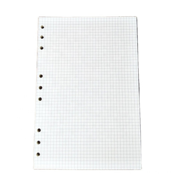 A5 A6 A7 Loose Leaf Notebook Paper Inner Page Diary Weekly Monthly Planner Holes Paper Refill Line Grid Blank Paper Refills